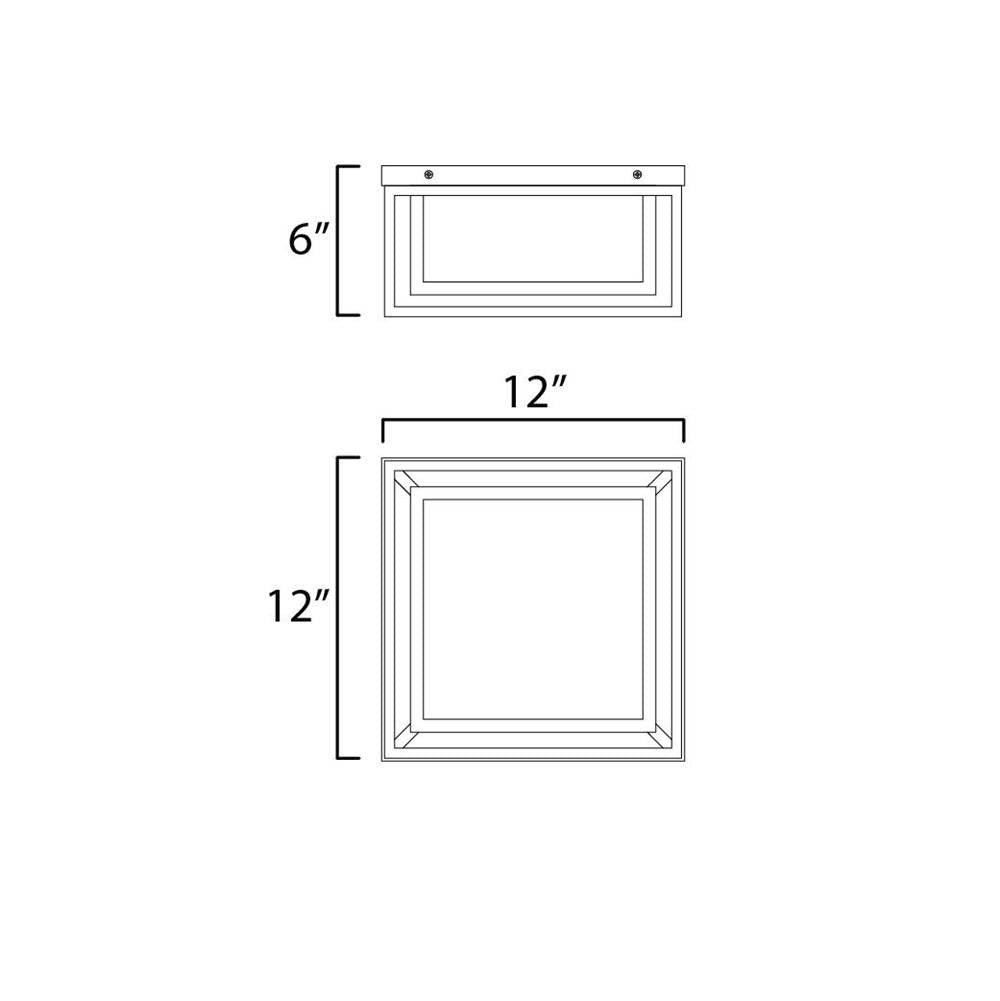 Maxim Lighting Cabana Vx Cabana Vx 2-light Flush Mount