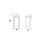 Maxim Lighting Cabana Vx Cabana Vx 1-light Large Outdoor Sconce