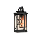 Maxim Lighting 40804CLACPBK Black,Aged Copper Yorktown Vx 1-light Outdoor Wall Sconce Image 1