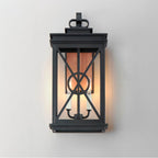 Maxim Lighting 40806CLACPBK Black,Aged Copper Yorktown Vx 2-light Outdoor Wall Sconce Image 3