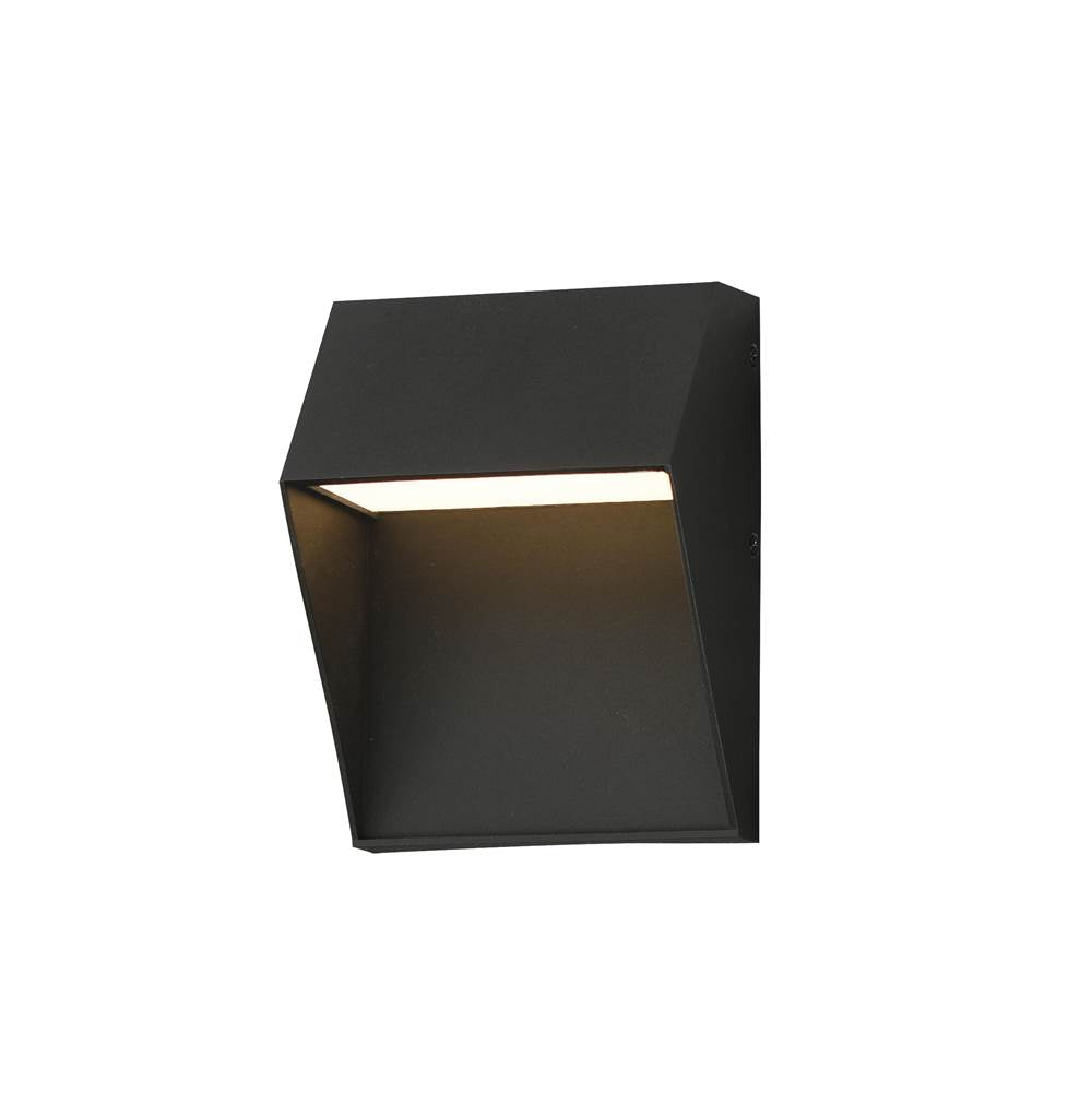 Maxim Lighting 42132BK Black Cliffsdege Vx Small Led Outdoor Mini Wall Sconce Image 1