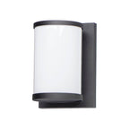 Maxim Lighting 52126WTBK Black Barrel Medium Led Outdoor Wall Sconce Image 1