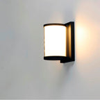 Maxim Lighting 52126WTBK Black Barrel Medium Led Outdoor Wall Sconce Image 2