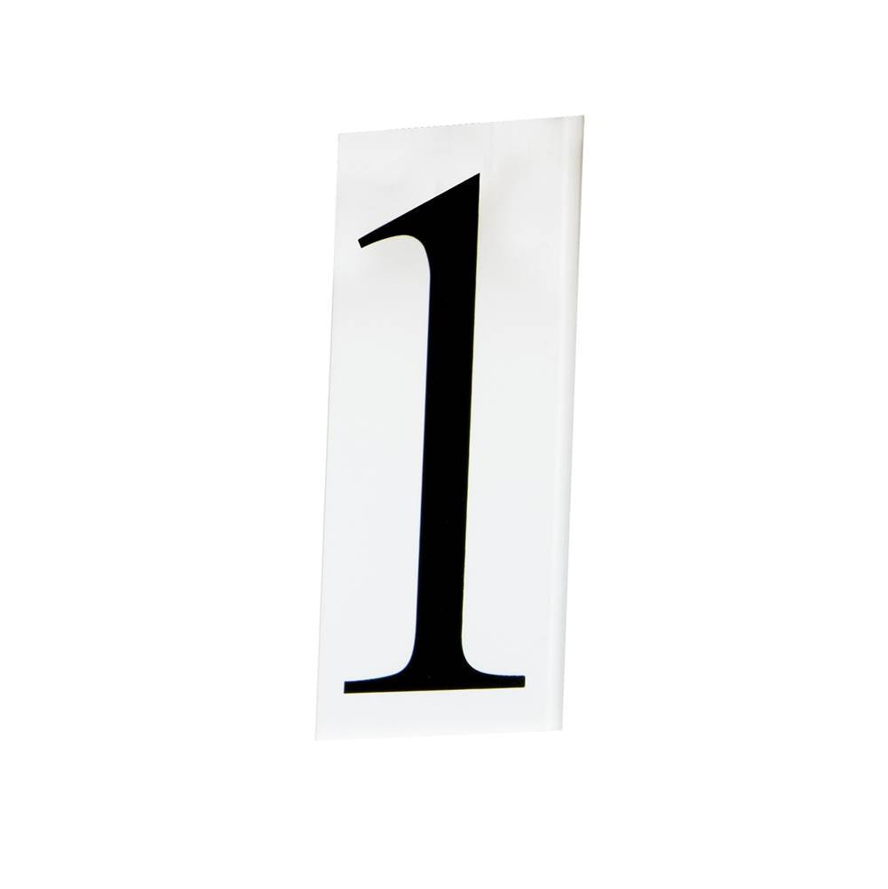 Maxim Lighting Address House Number 1 - Singleton