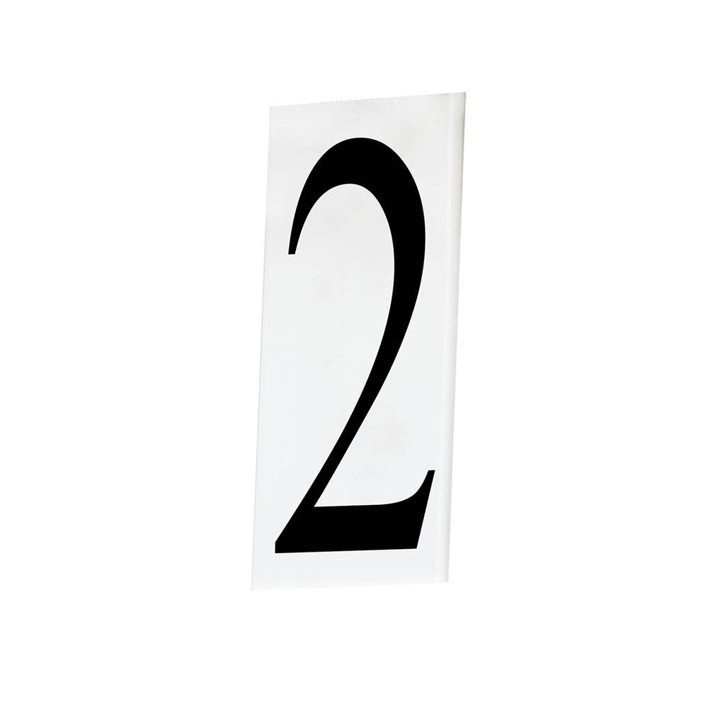 Maxim Lighting Address House Number 2 - Singleton
