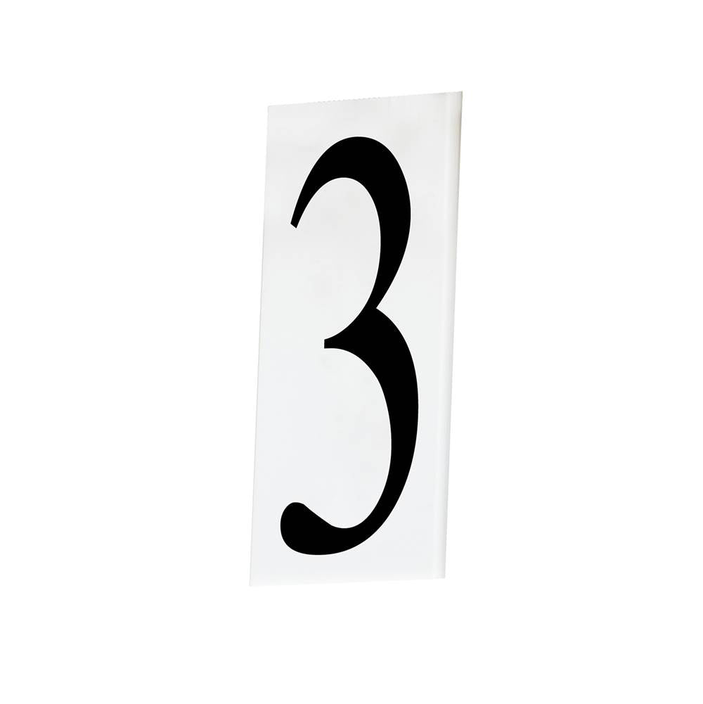 Maxim Lighting Address House Number 3 - Singleton