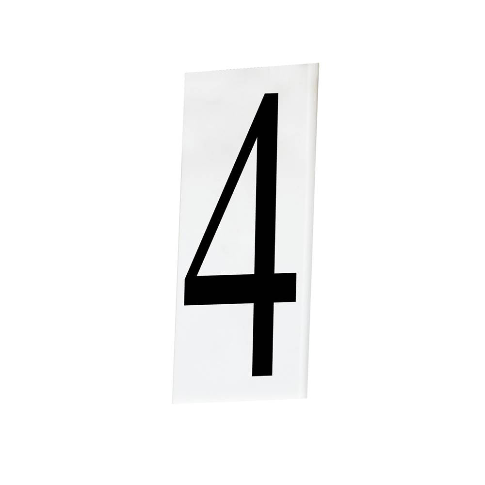Maxim Lighting Address House Number 4 - Singleton