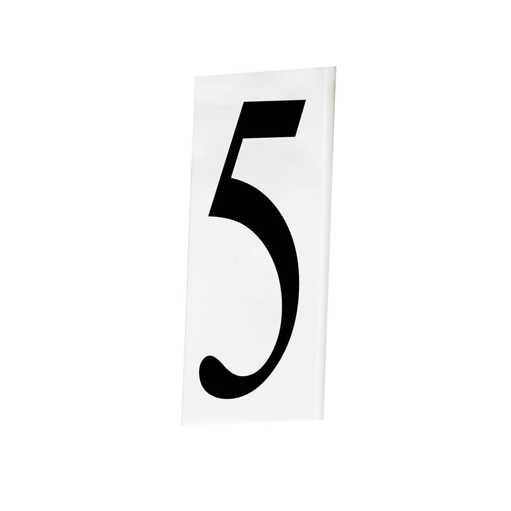 Maxim Lighting Address House Number 5 - Singleton
