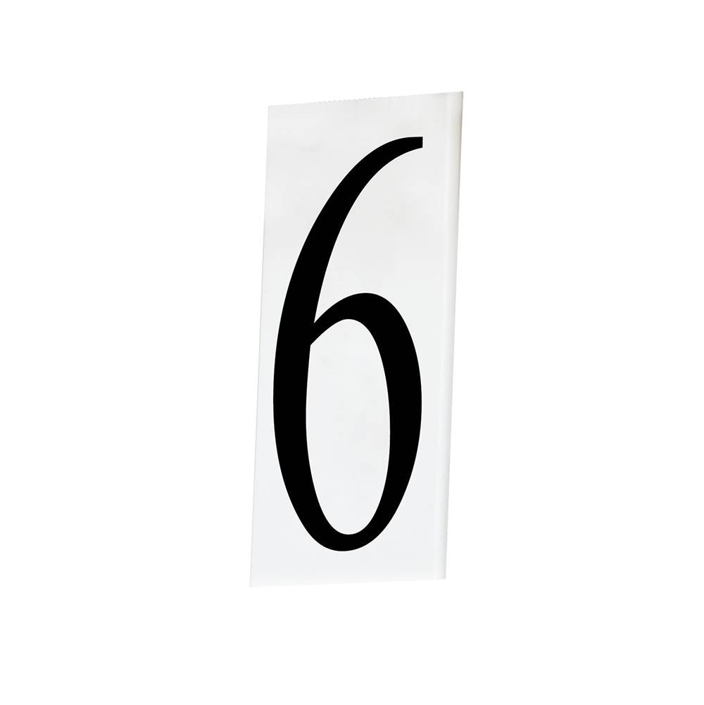 Maxim Lighting Address House Number 6/9 - Singleton