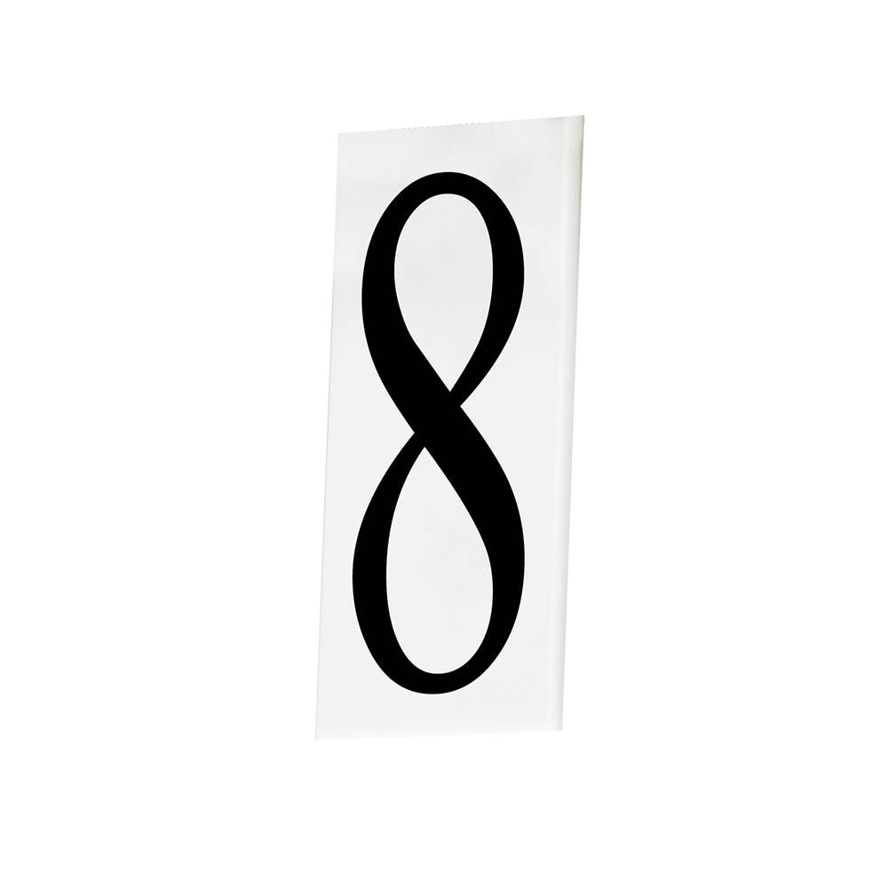 Maxim Lighting Address House Number 8 - Singleton