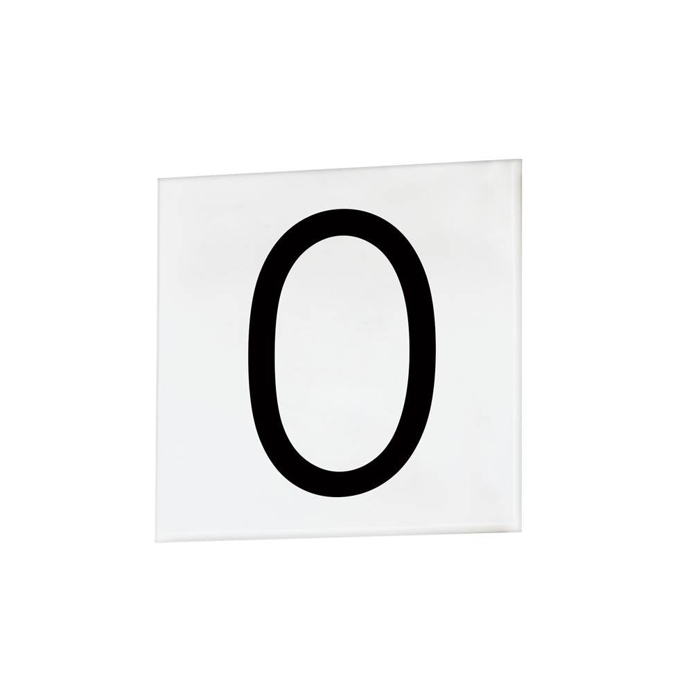 Maxim Lighting Address 0 - 4'' Square Tile - Sans Serif