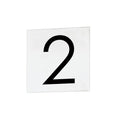 Maxim Lighting Address 2 - 4'' Square Tile - Sans Serif
