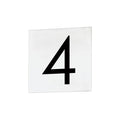 Maxim Lighting Address 4 - 4'' Square Tile - Sans Serif
