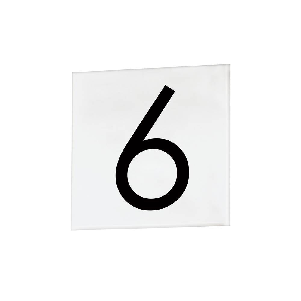 Maxim Lighting Address 6/9 - 4'' Square Tile - Sans Serif