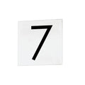 Maxim Lighting Address 7 - 4'' Square Tile - Sans Serif