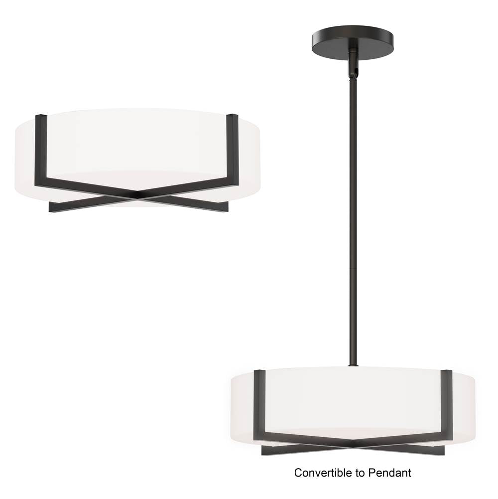 Maxim Lighting Dexter 15'' Led Flush Mount/ Pendant Convertibie