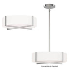 Maxim Lighting Dexter 15'' Led Flush Mount/ Pendant Convertibie