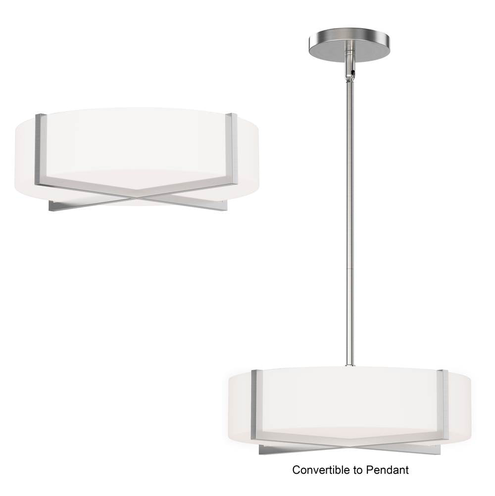 Maxim Lighting Dexter 15'' Led Flush Mount/ Pendant Convertibie