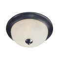Maxim Lighting 5832FTBK Black Essentials 3-light Flush Mount Image 1