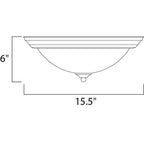 Maxim Lighting Essentials 3-light Flush Mount
