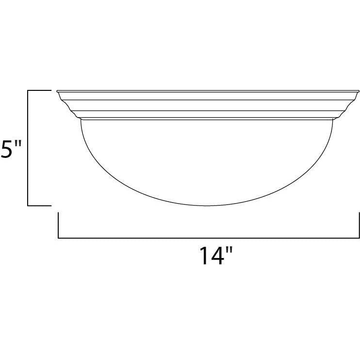 Maxim Lighting Essentials 2-light Flush Mount