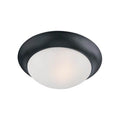 Maxim Lighting 5852FTBK Black Essentials 3-light Flush Mount Image 1