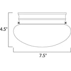 Maxim Lighting Essentials 1-light Flush Mount