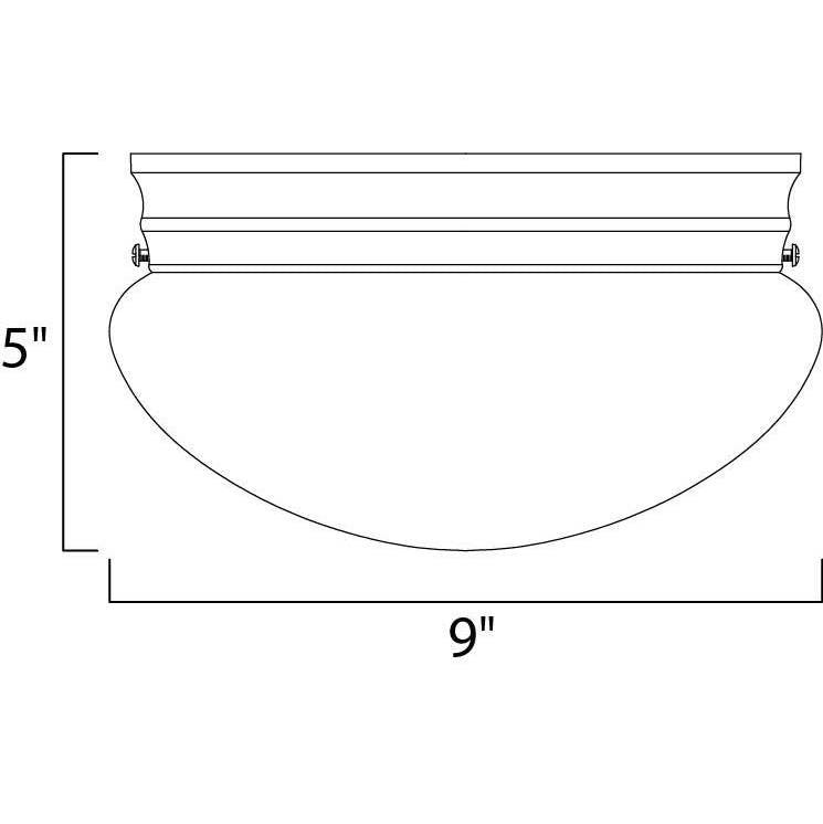 Maxim Lighting Essentials 2-light Flush Mount