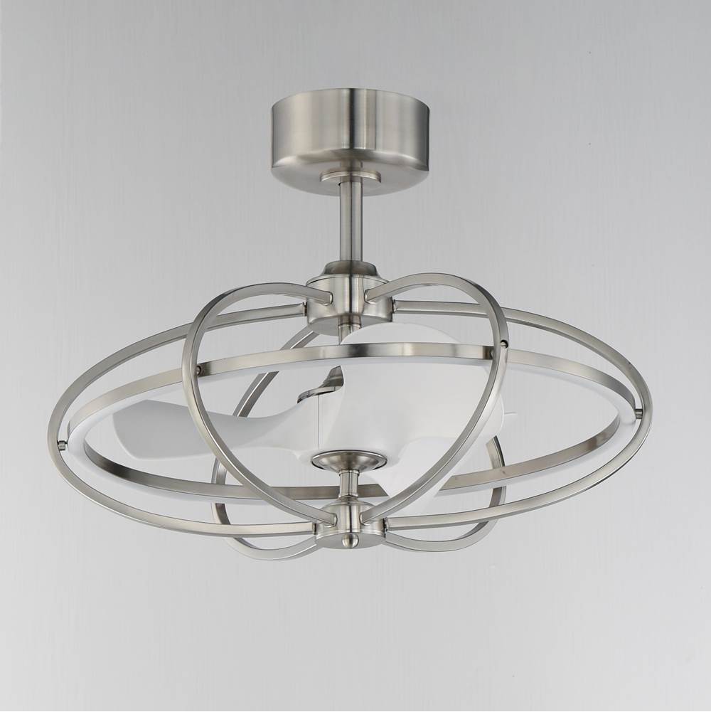 Maxim Lighting 61001SN Satin Nickel Portcullis-fandelight Image 3