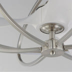 Maxim Lighting 61001SN Satin Nickel Portcullis-fandelight Image 2