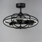Maxim Lighting 61002BK Black Corona Wifi-enabled Led Fandelight Image 4