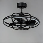 Maxim Lighting 61002BK Black Corona Wifi-enabled Led Fandelight Image 3