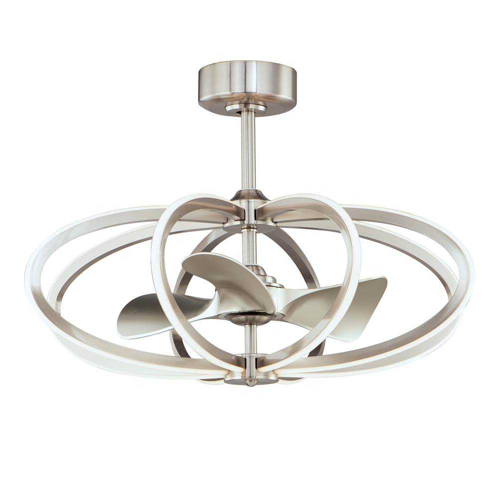 Maxim Lighting 61006SN Satin Nickel Solstice 8-light Wifi-enabled Led Fandelight Image 1