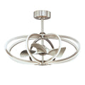 Maxim Lighting 61006SN Satin Nickel Solstice 8-light Wifi-enabled Led Fandelight Image 1