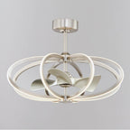 Maxim Lighting 61006SN Satin Nickel Solstice 8-light Wifi-enabled Led Fandelight Image 4