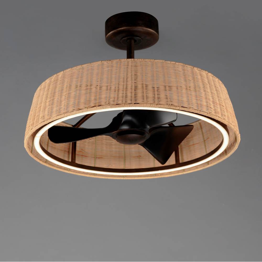 Maxim Lighting 61012NADBZ Dark Bronze Tulum Led Outdoor Fandelight Image 3