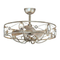 Maxim Lighting 61013SM Silver Mist Solitaire 6-light Wifi-enabled Led Fandelight Image 1