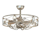 Maxim Lighting 61013SM Silver Mist Solitaire 6-light Wifi-enabled Led Fandelight Image 1