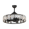 Maxim Lighting 61018BK Black Odeon 8-light Wifi-enabled Led Fandelight Image 1