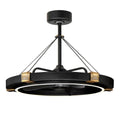 Maxim Lighting 61019BCBKGLD Black,Gold Jewel Wifi-enabled Led Fandelight Image 1