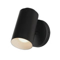 Maxim Lighting 62001BK Black Spotlight Outdoor Led Sconce - Cylinder Image 1