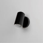 Maxim Lighting 62001BK Black Spotlight Outdoor Led Sconce - Cylinder Image 2