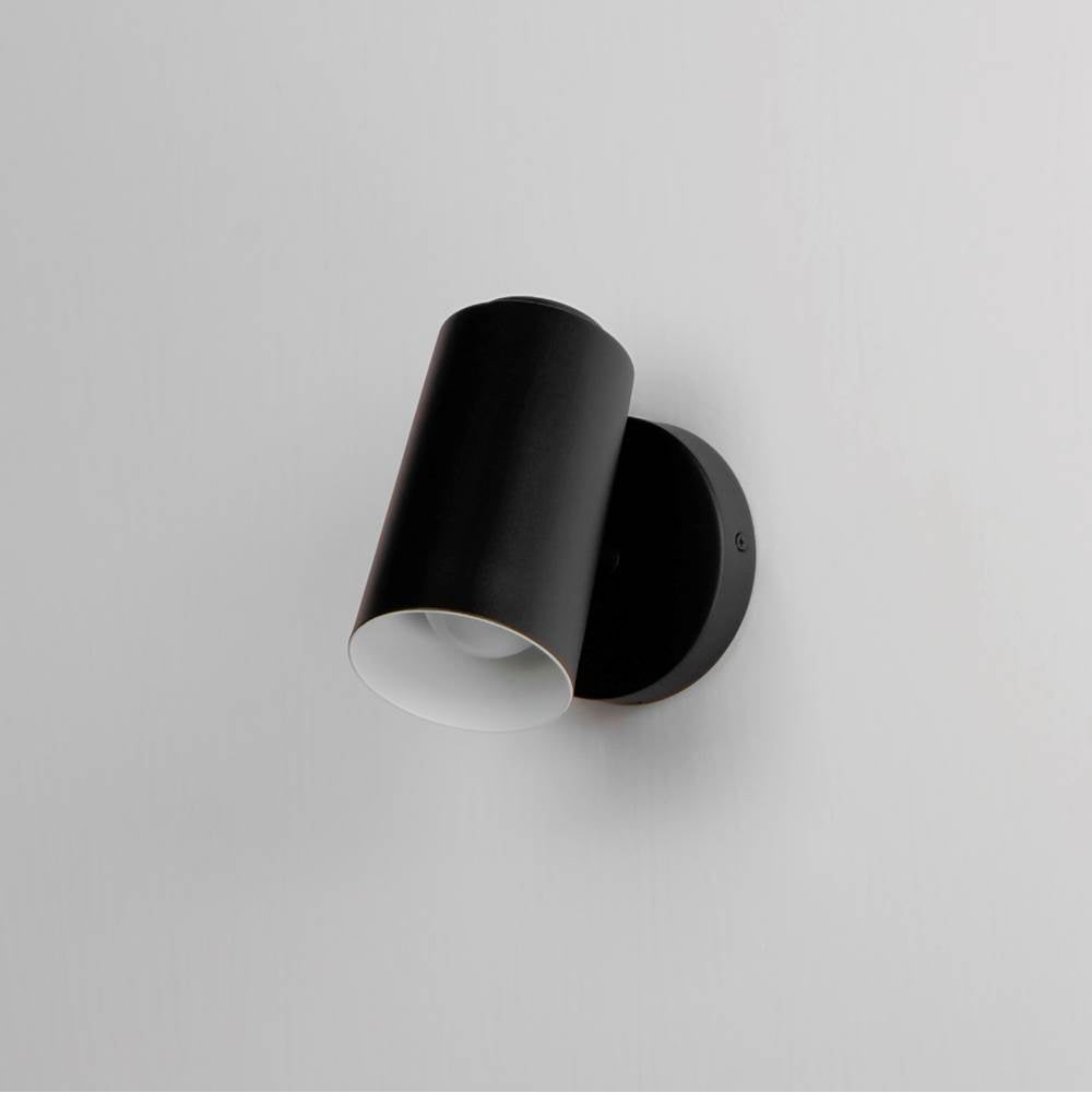 Maxim Lighting 62001BK Black Spotlight Outdoor Led Sconce - Cylinder Image 2