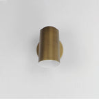 Maxim Lighting 62001NAB Natural Aged Brass Spotlight Outdoor Led Sconce - Cylinder Image 3