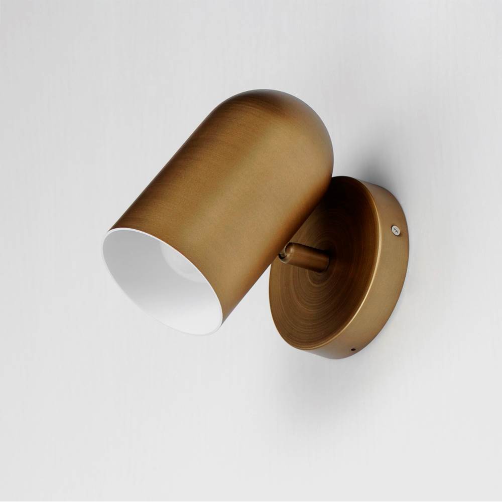 Maxim Lighting 62003NAB Natural Aged Brass Spotlight Outdoor Sconce Image 2