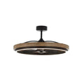 Maxim Lighting 63002DWBK Driftwood,Black Teton 36.25'' Led Fandelight Image 1