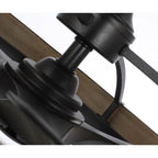 Maxim Lighting 63002DWBK Driftwood,Black Teton 36.25'' Led Fandelight Image 3