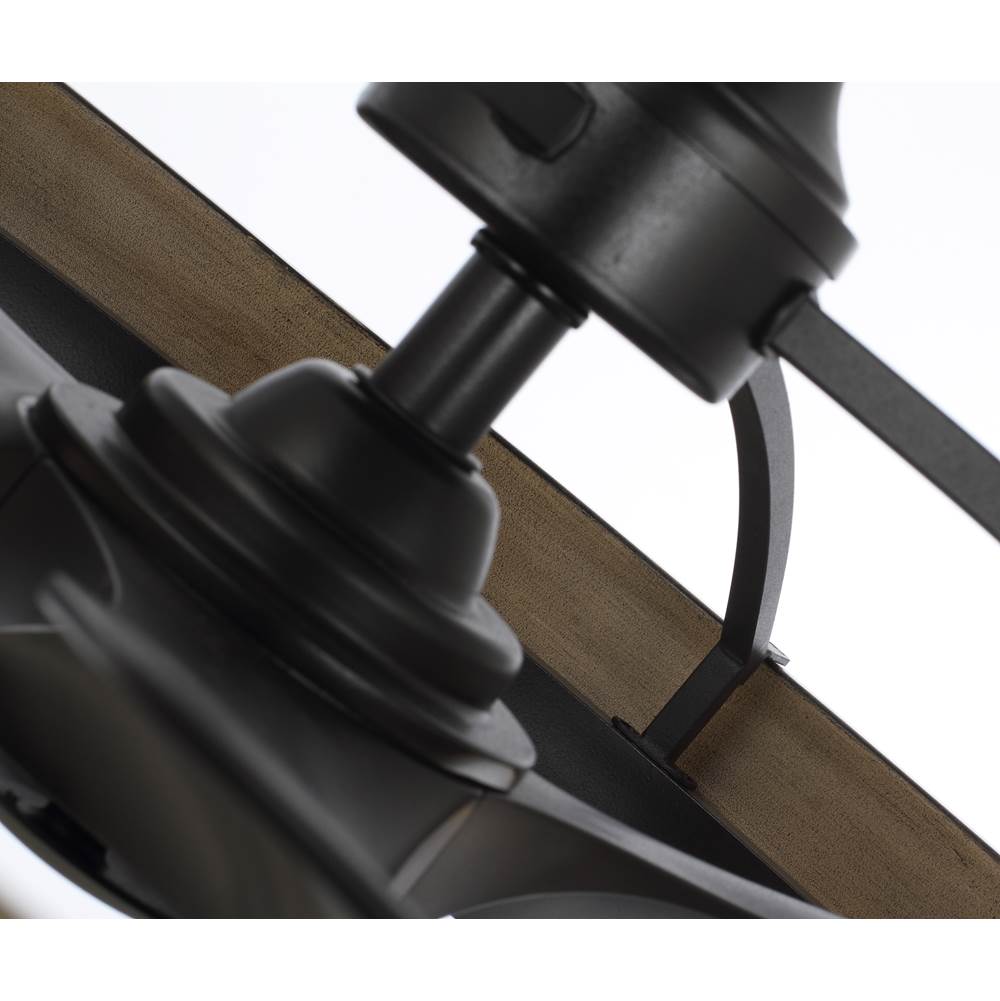Maxim Lighting 63002DWBK Driftwood,Black Teton 36.25'' Led Fandelight Image 3