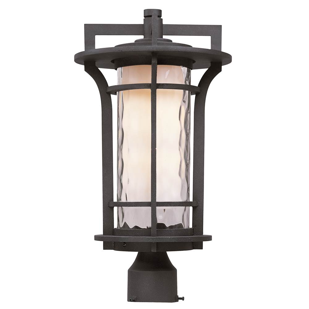 Maxim Lighting 65780WGBO Black Oxide Oakville Led 1-light Outdoor Pole/post Lantern Image 1