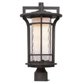 Maxim Lighting 65780WGBO Black Oxide Oakville Led 1-light Outdoor Pole/post Lantern Image 1